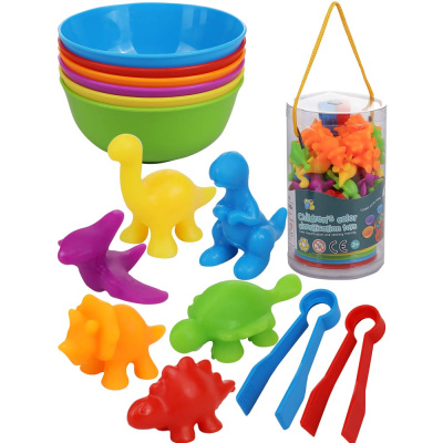 Сортер Учим цвета Динозарики Рыжий Кот И-9399 1